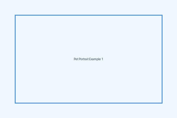 pet portraits example